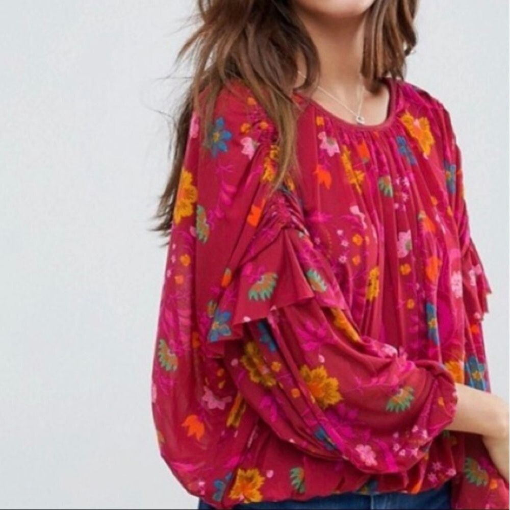 Free People WildFlower Honey Top Size xSmall
